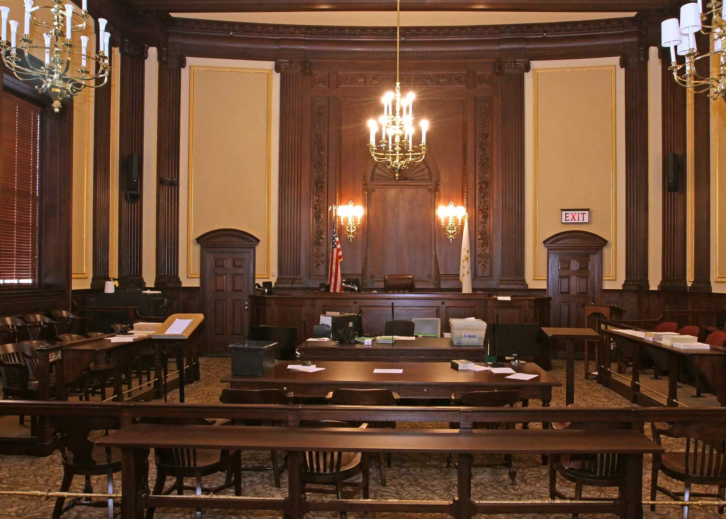 Paul Ferns Lawyer Courtroom